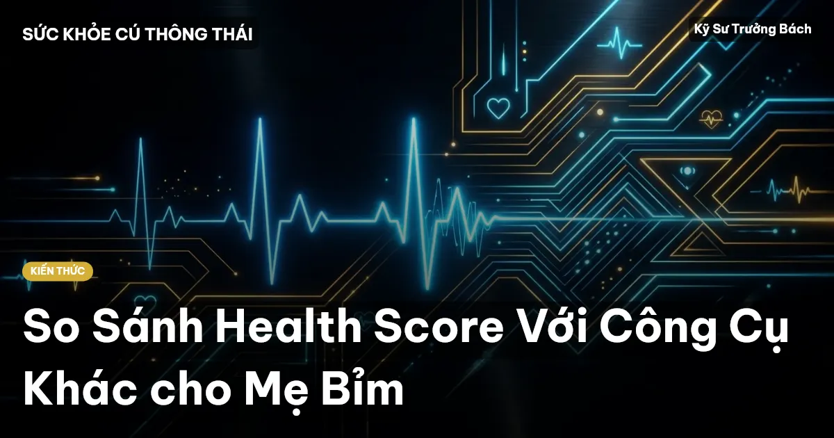So Sánh Health Score Với Công Cụ Khác cho Mẹ Bỉm
