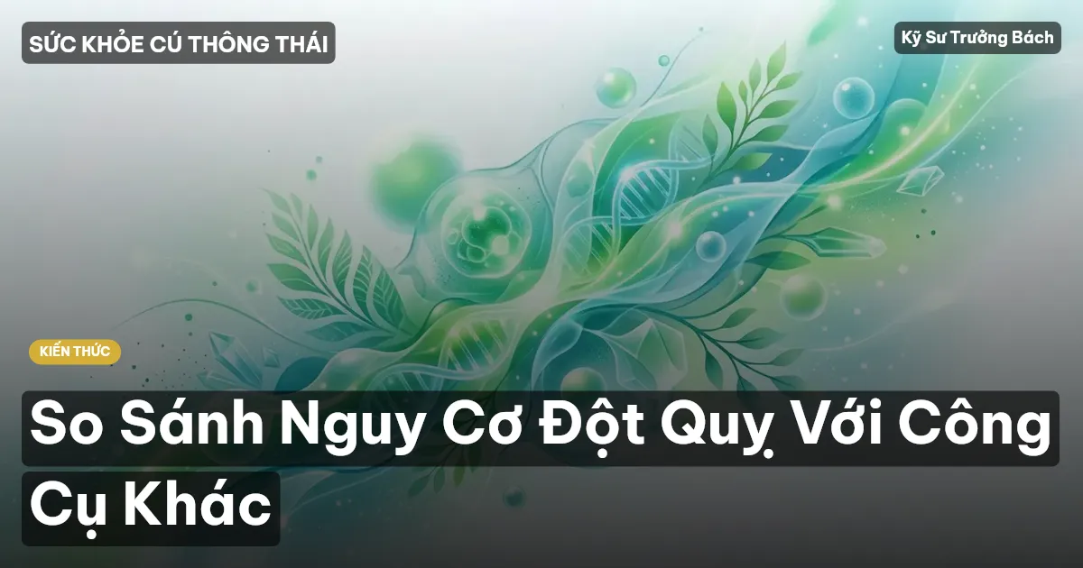 So Sánh Nguy Cơ Đột Quỵ Với Công Cụ Khác