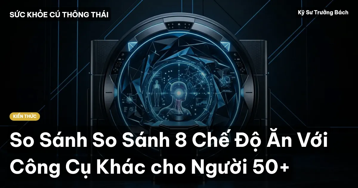 So Sánh So Sánh 8 Chế Độ Ăn Với Công Cụ Khác cho Người 50+