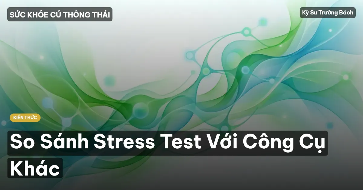 So Sánh Stress Test Với Công Cụ Khác