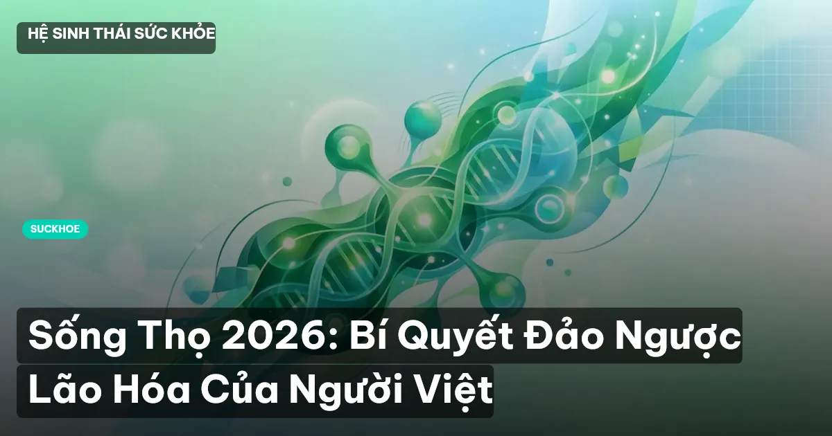 Sống Thọ 2026: Bí Quyết Đảo Ngược Lão Hóa Của Người Việt