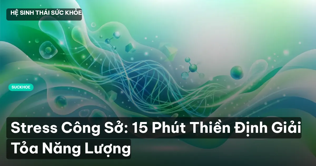 Stress Công Sở: 15 Phút Thiền Định Giải Tỏa Năng Lượng