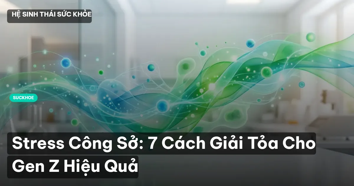Stress Công Sở: 7 Cách Giải Tỏa Cho Gen Z Hiệu Quả