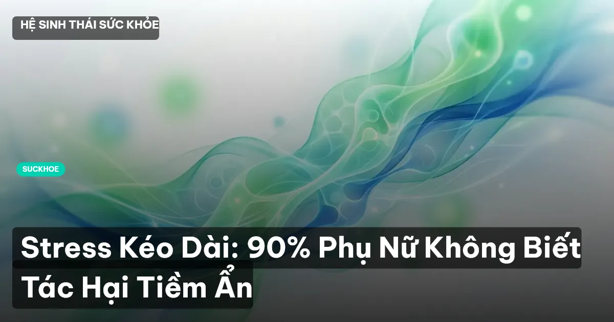 Stress Kéo Dài: 90% Phụ Nữ Không Biết Tác Hại Tiềm Ẩn
