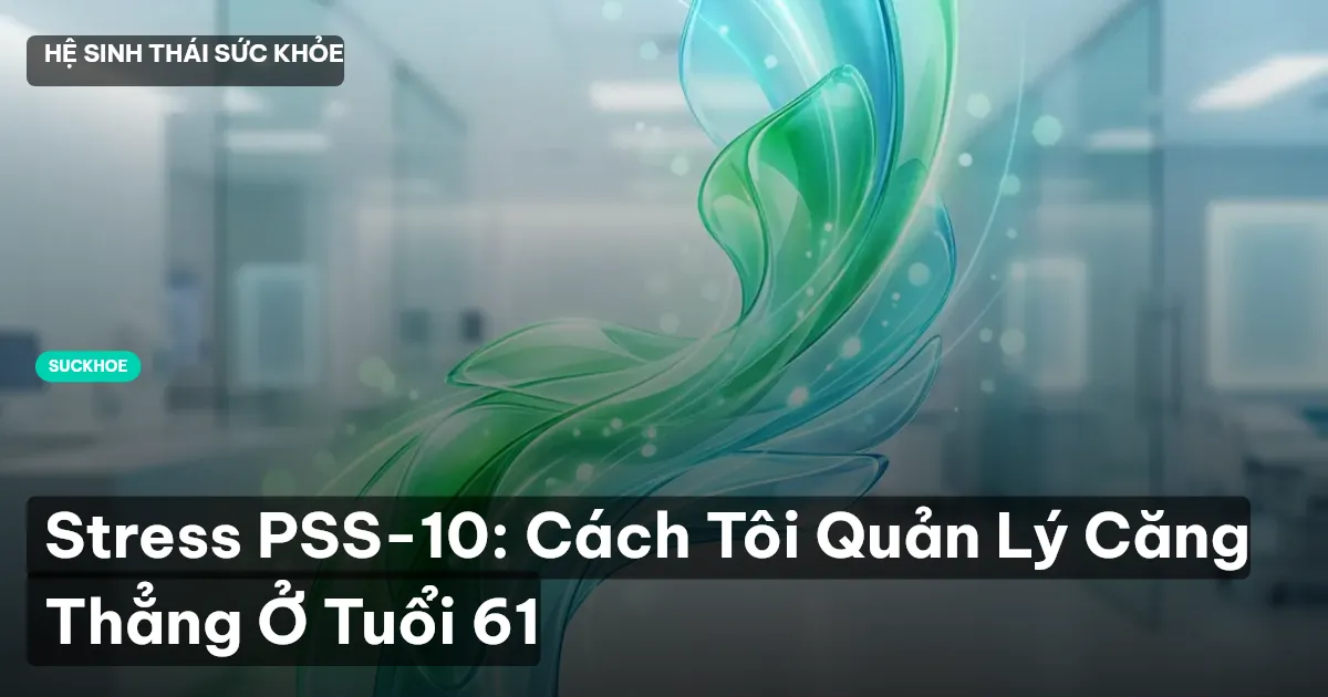 Stress PSS-10: Cách Tôi Quản Lý Căng Thẳng Ở Tuổi 61