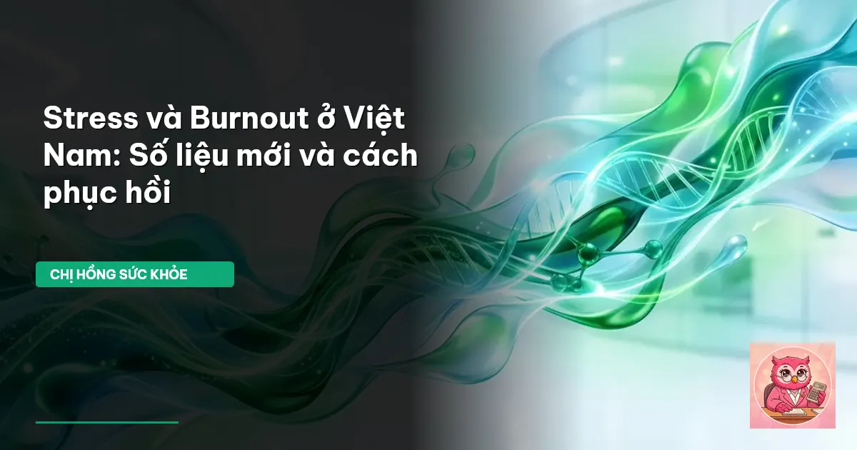 stress burnout Việt Nam