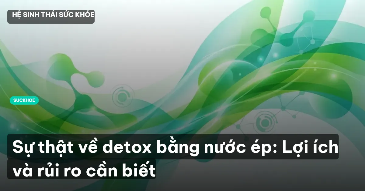 detox nước ép