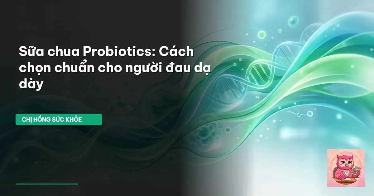 sữa chua probiotics