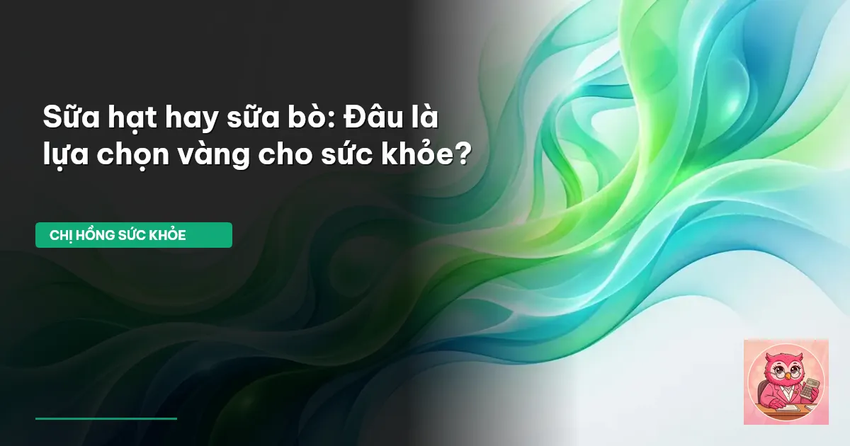 sữa hạt