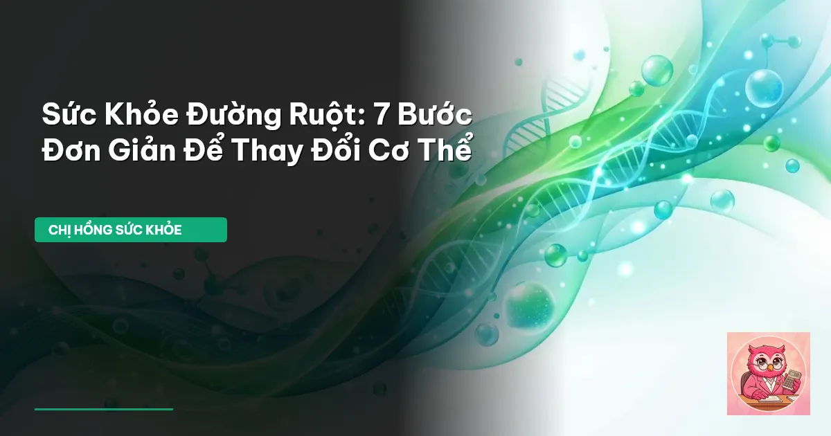 sức khỏe đường ruột