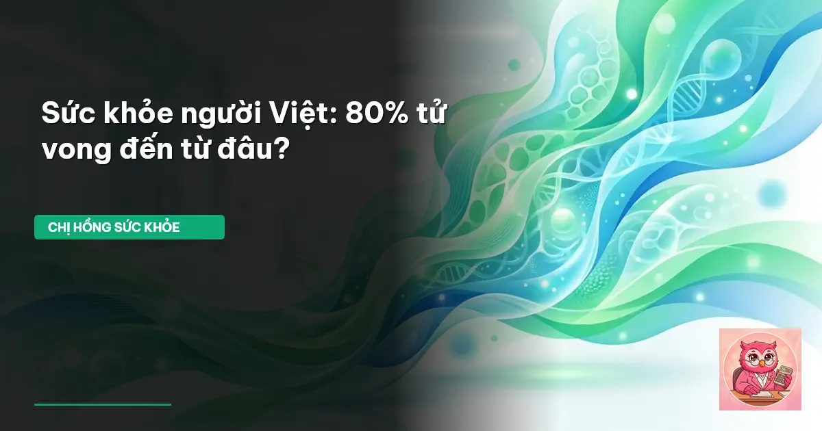 sức khỏe người Việt thống kê mới nhất