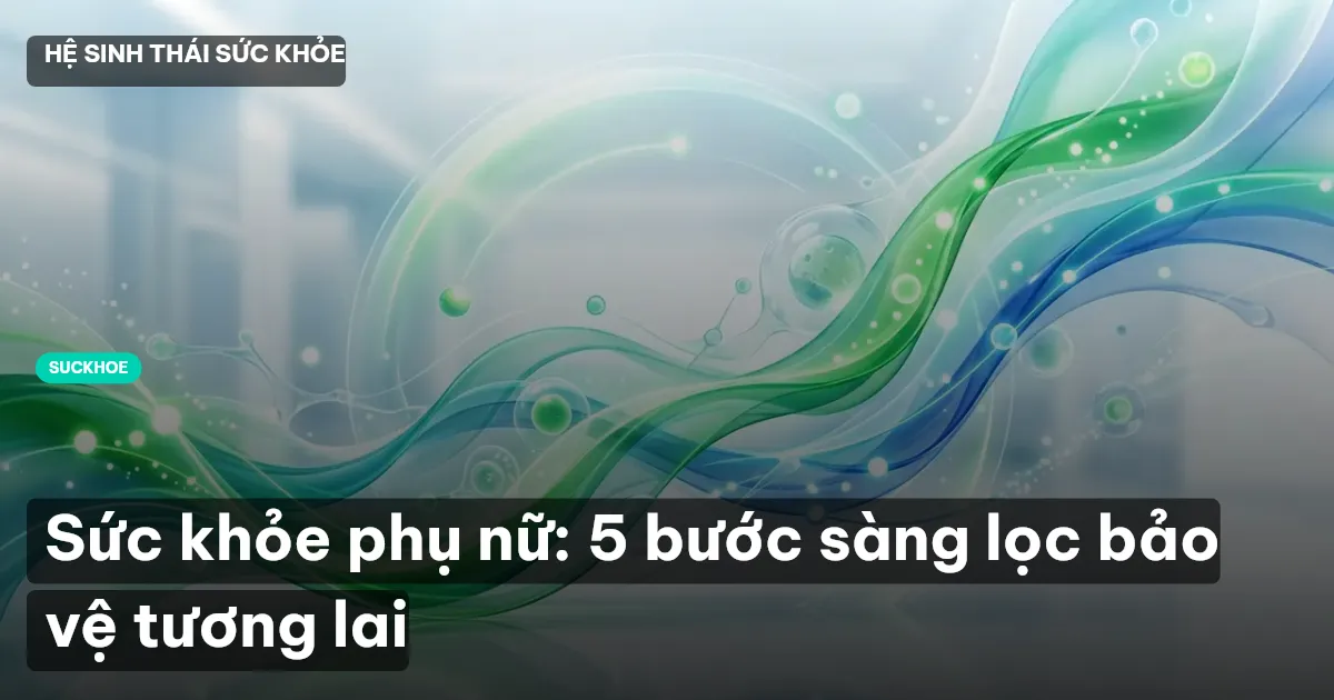 sức khỏe phụ nữ