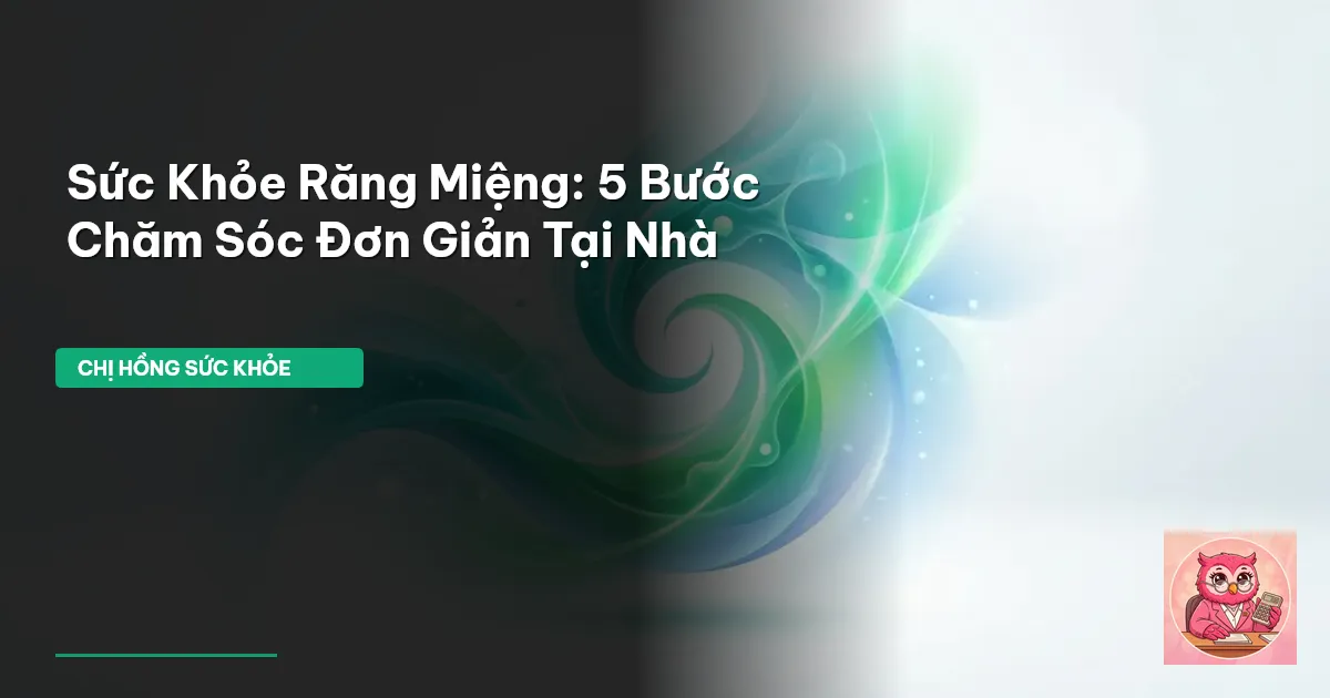 sức khỏe răng miệng