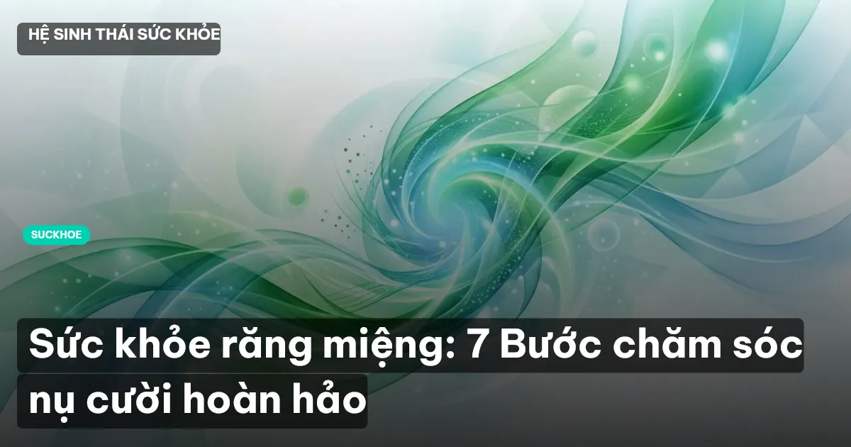sức khỏe răng miệng