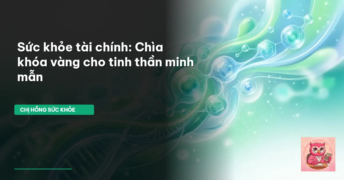 sức khỏe tài chính