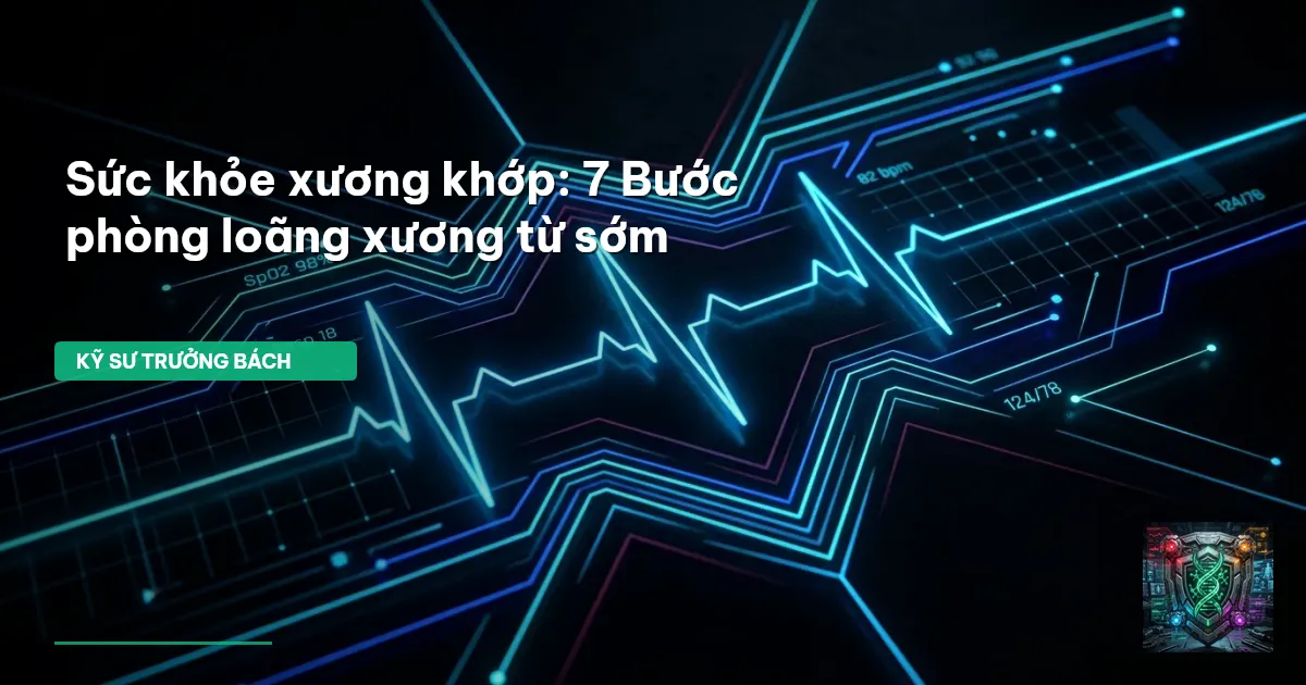sức khỏe xương khớp