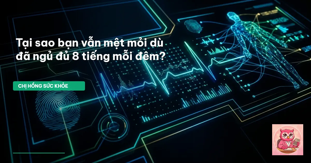 ngủ đủ vẫn mệt