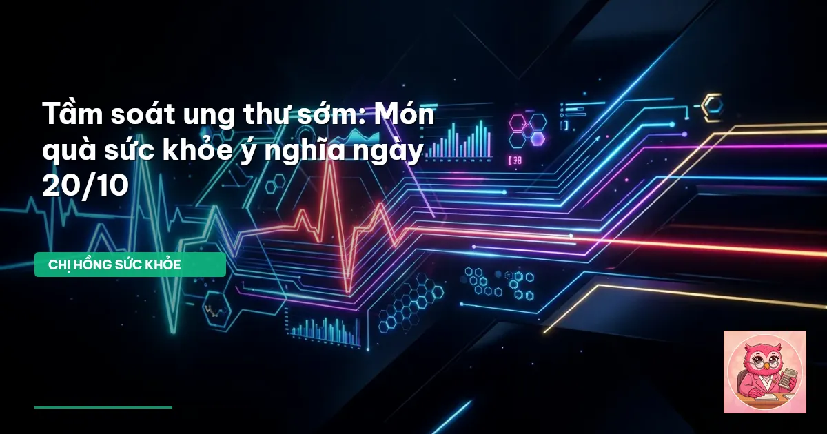 tầm soát ung thư sớm