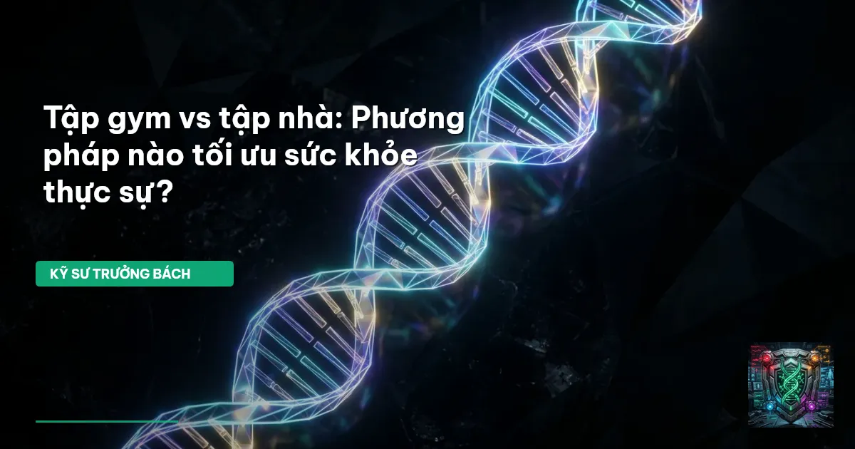 tập gym hay tập nhà