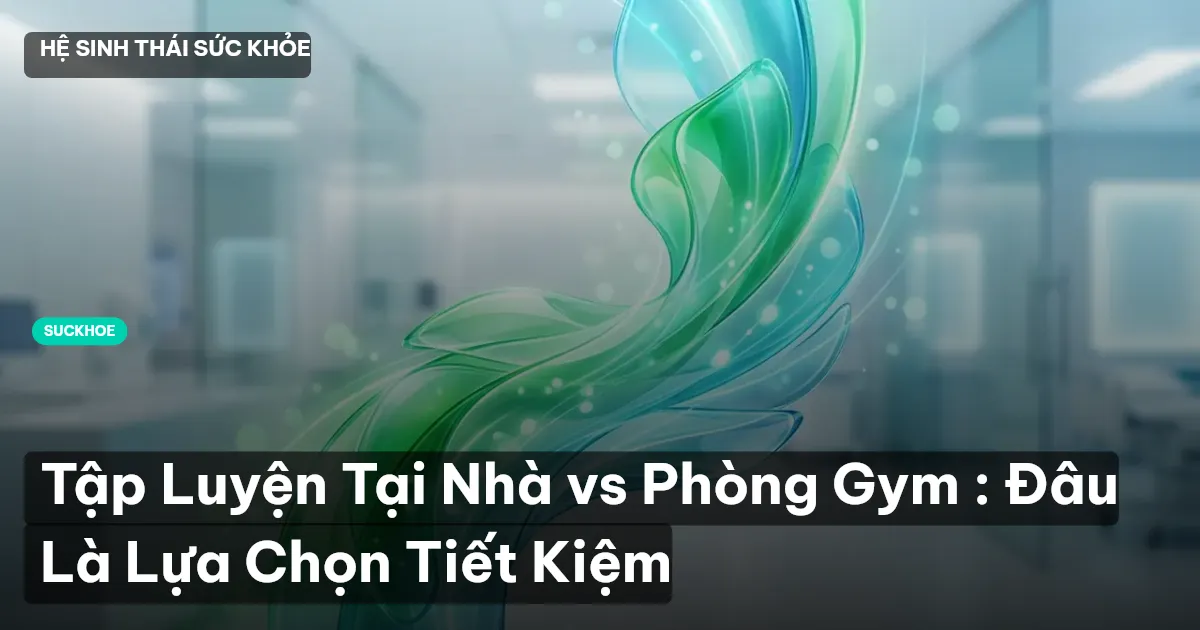 Tập Luyện Tại Nhà vs Phòng Gym : Đâu Là Lựa Chọn Tiết Kiệm