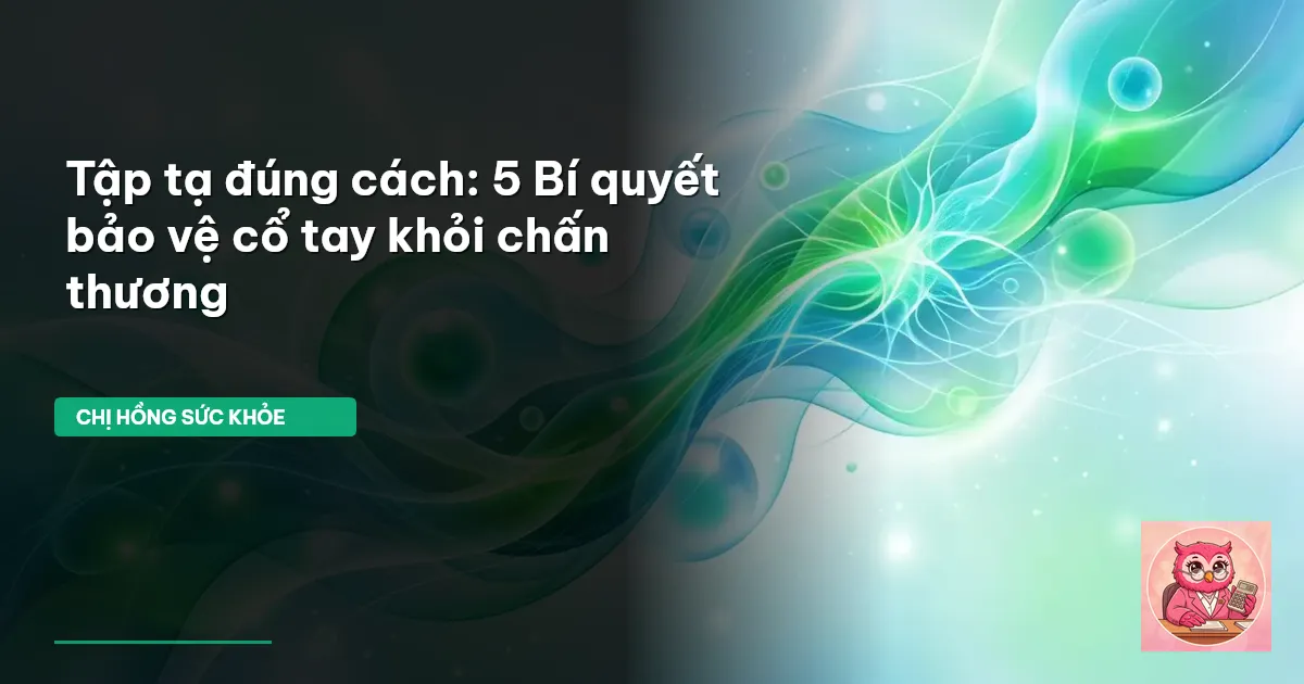 tập tạ đúng cách