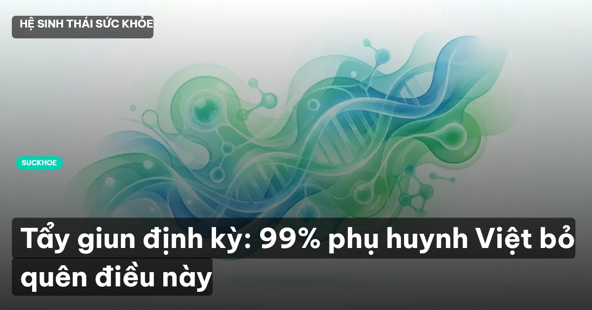 tẩy giun định kỳ