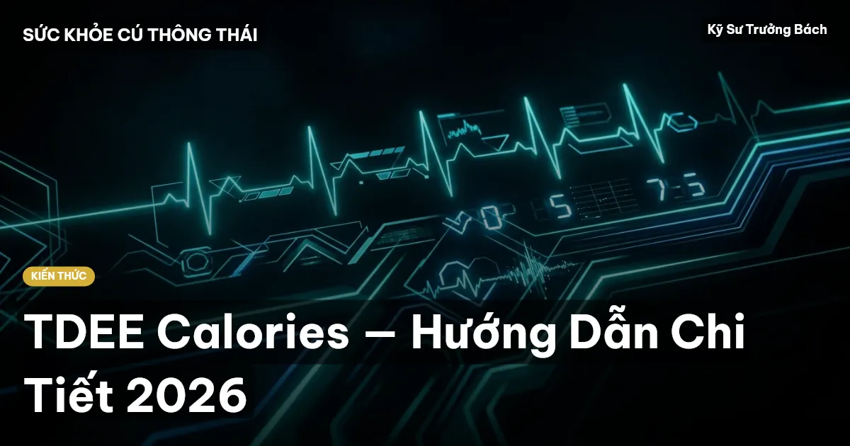 TDEE Calories — Hướng Dẫn Chi Tiết 2026