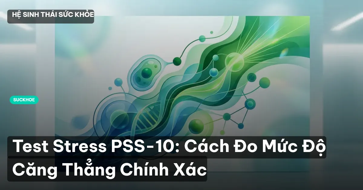 Test Stress PSS-10: Cách Đo Mức Độ Căng Thẳng Chính Xác