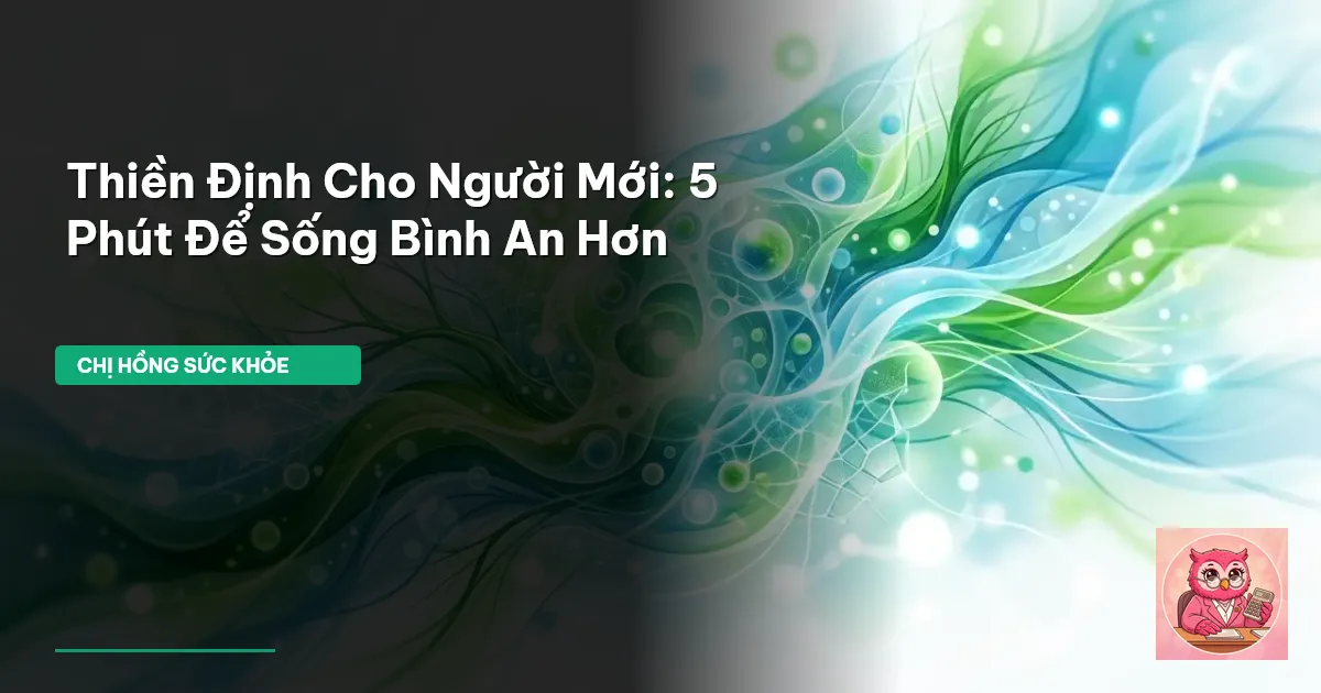 thiền định cho người mới