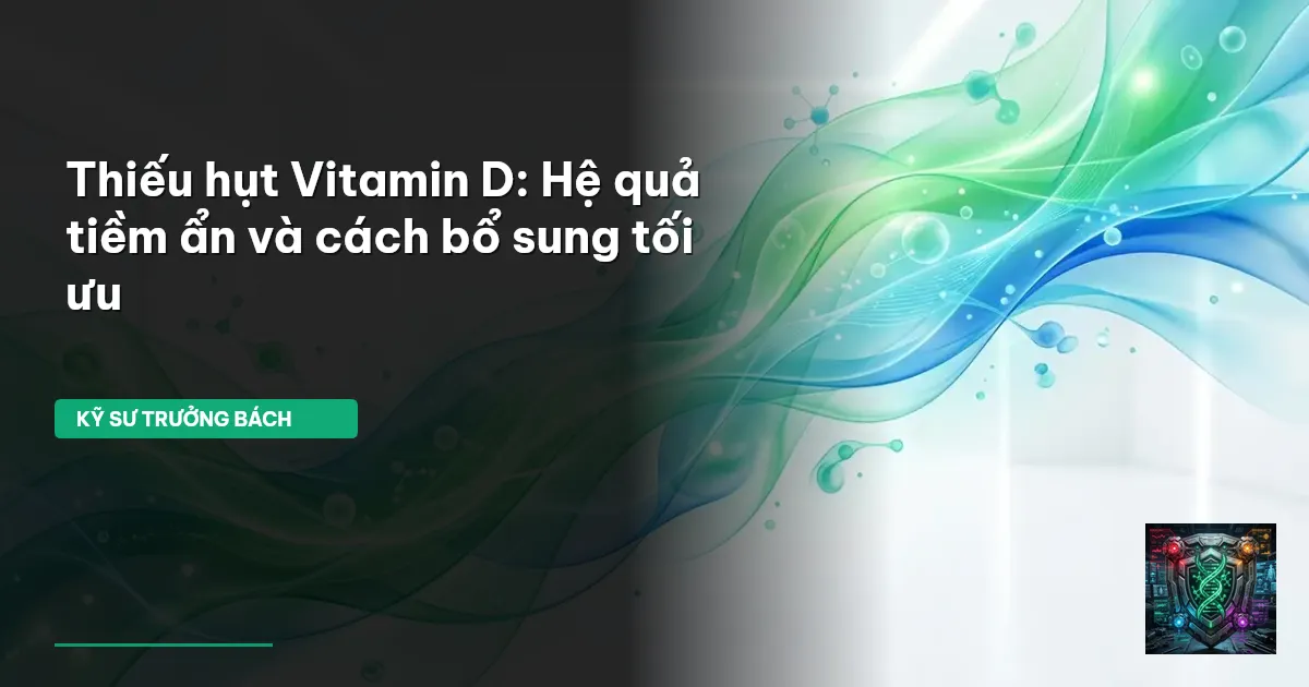 thiếu hụt vitamin D