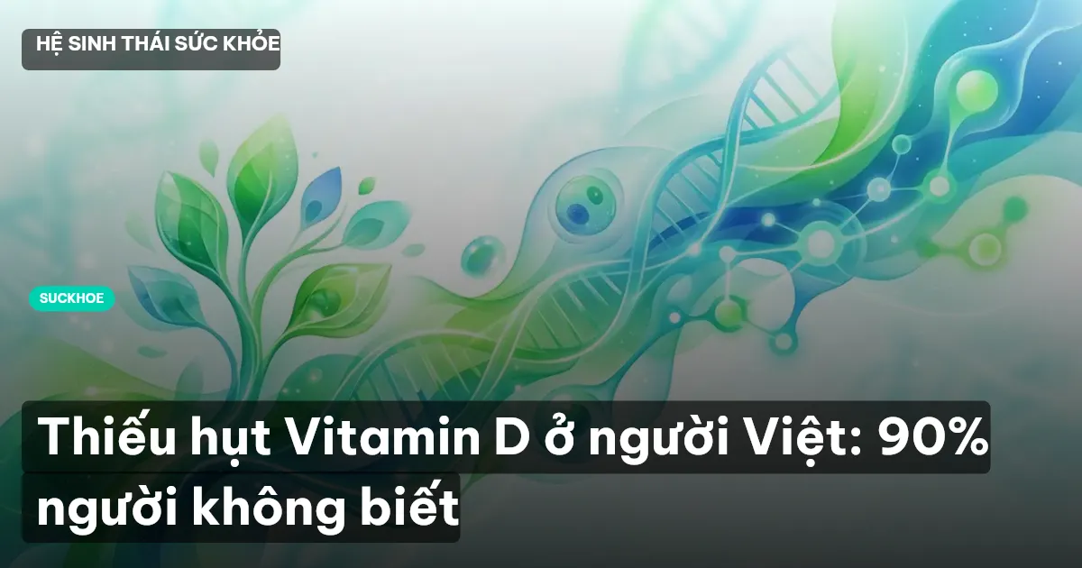 thiếu vitamin D