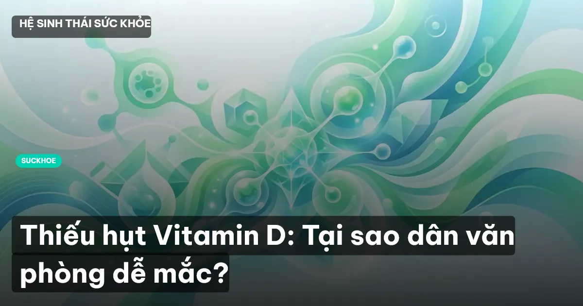 thiếu hụt vitamin d