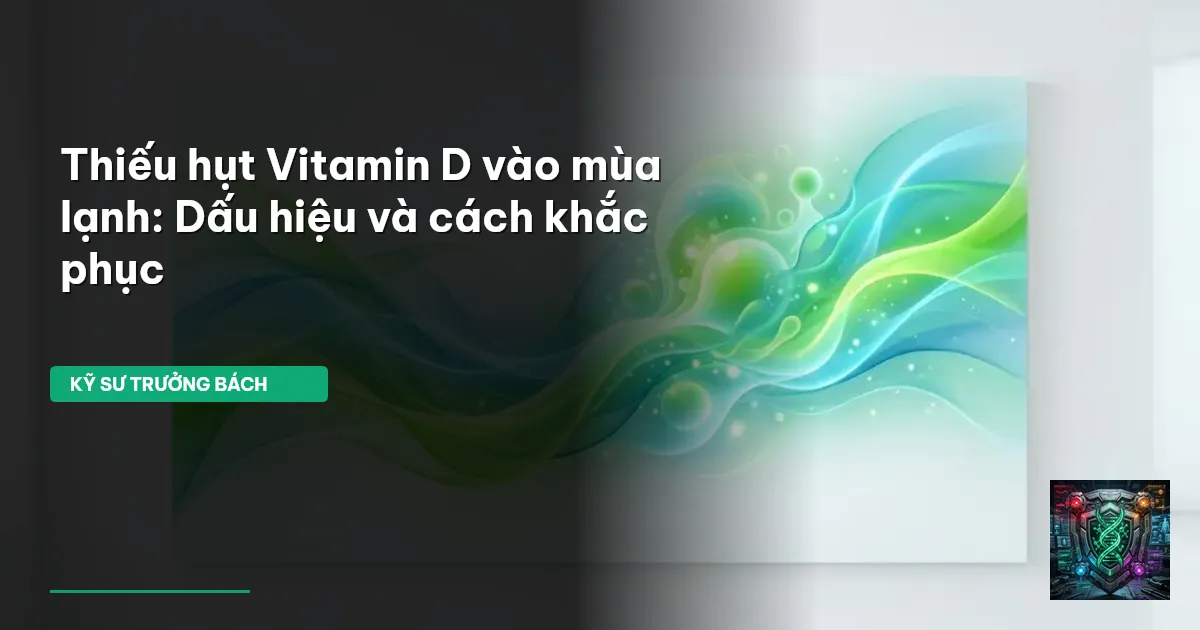 thiếu hụt Vitamin D