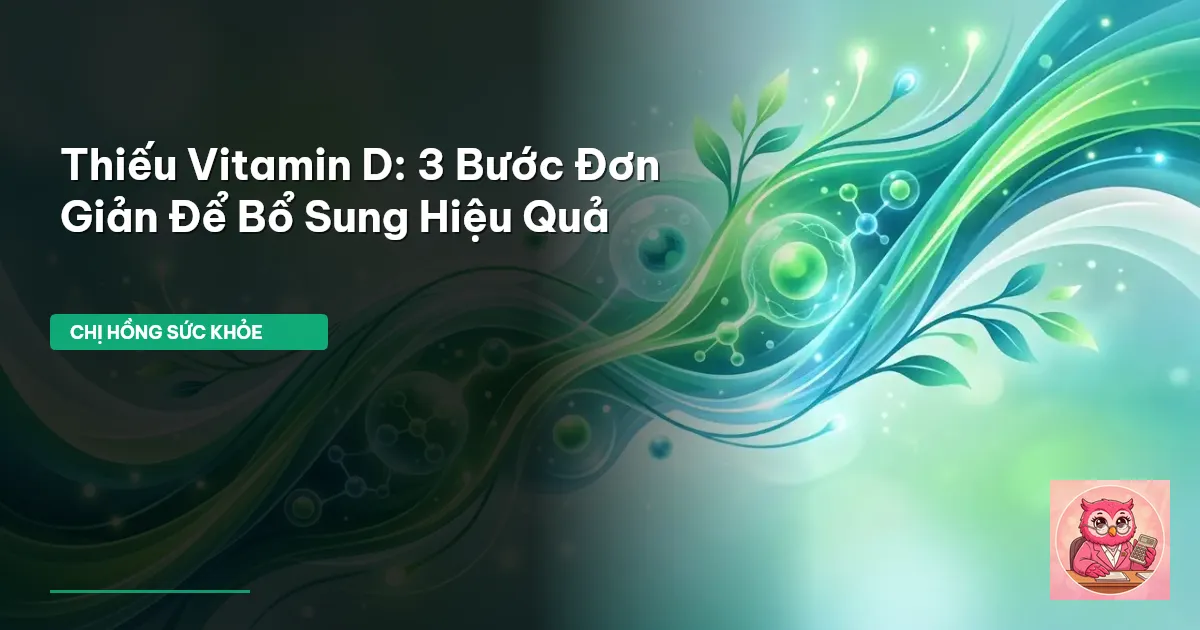 thiếu vitamin D