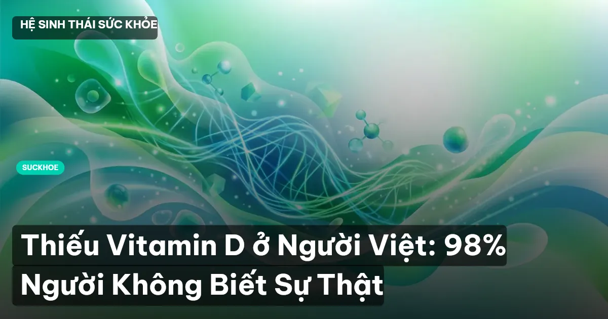 thiếu vitamin D người Việt