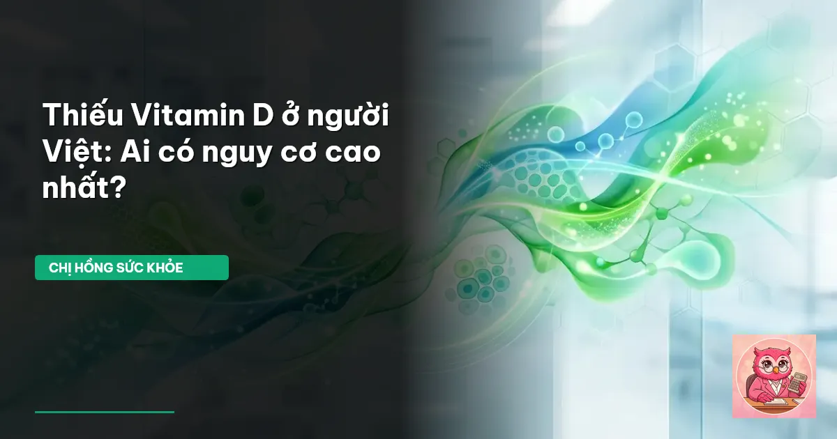 thiếu vitamin D