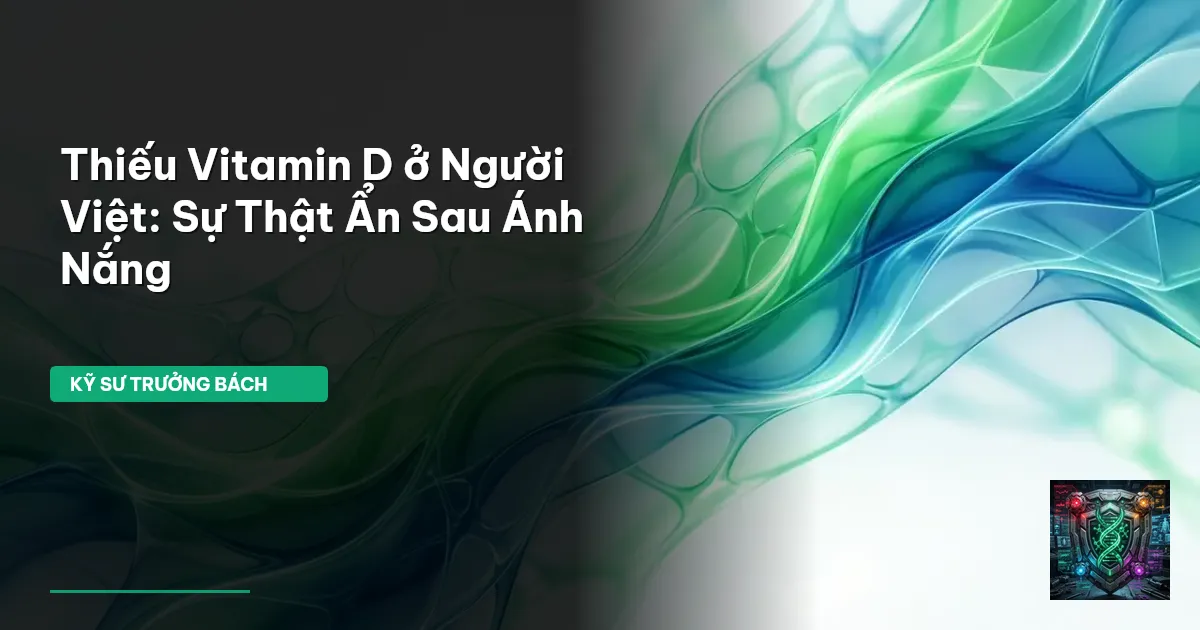 thiếu vitamin D