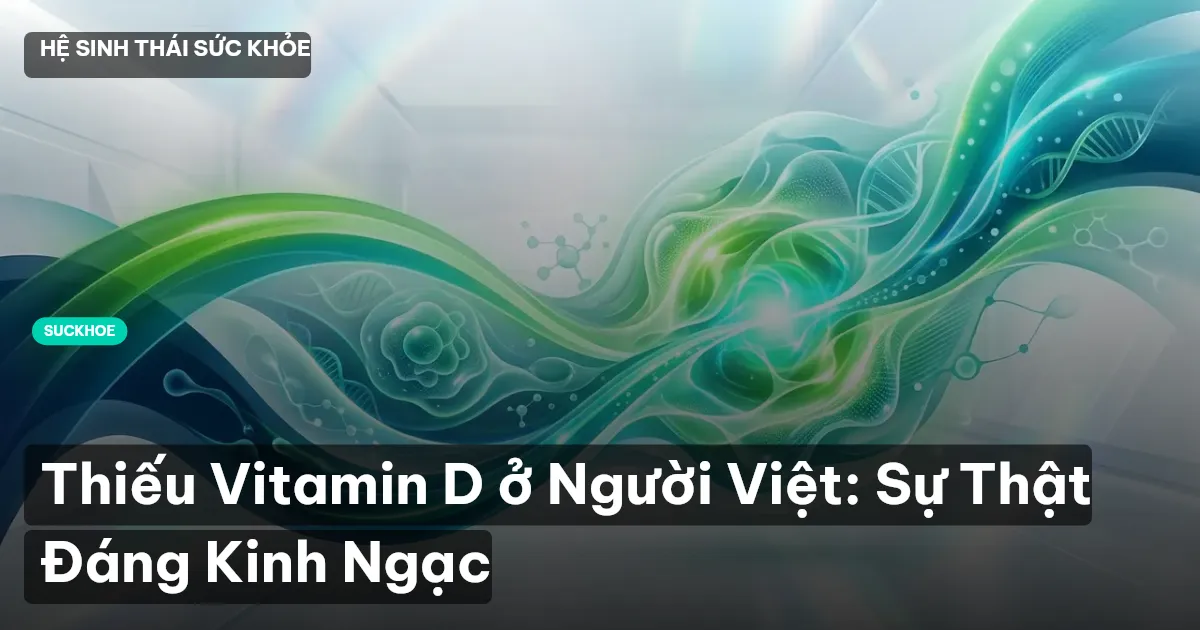 thiếu vitamin D người Việt