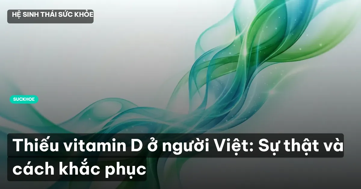 thiếu vitamin D người Việt