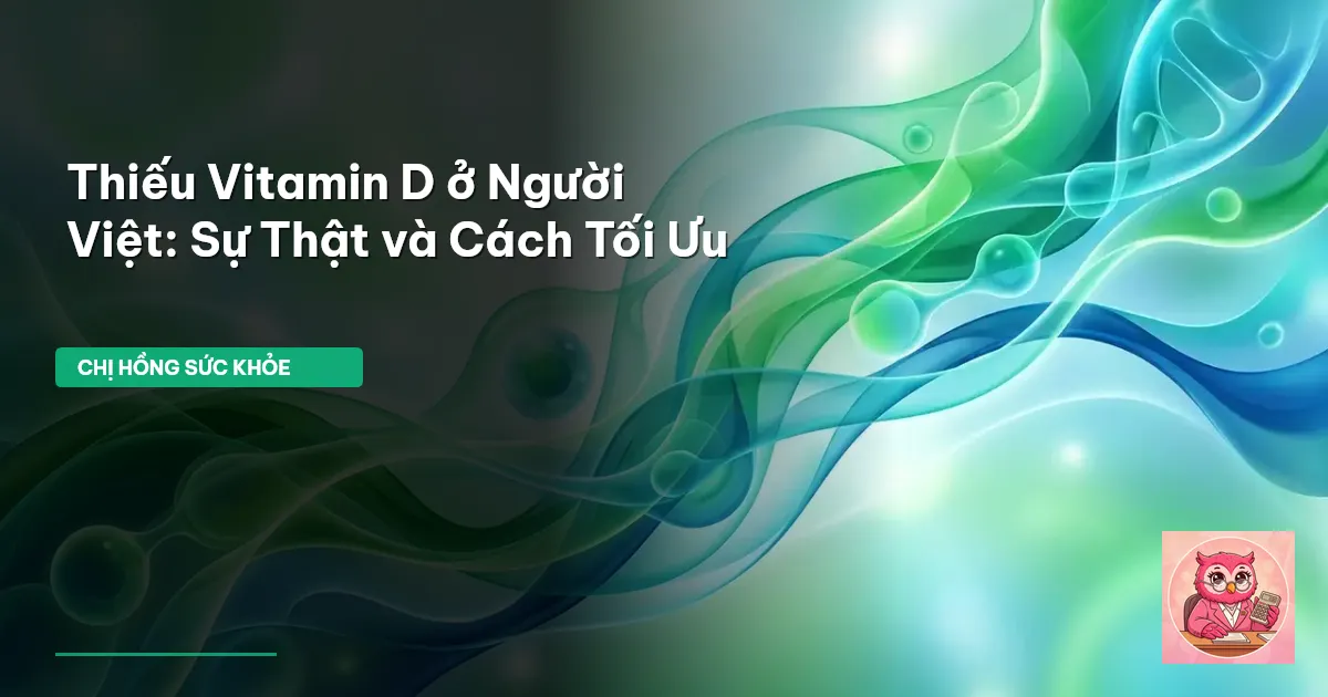 thiếu vitamin D