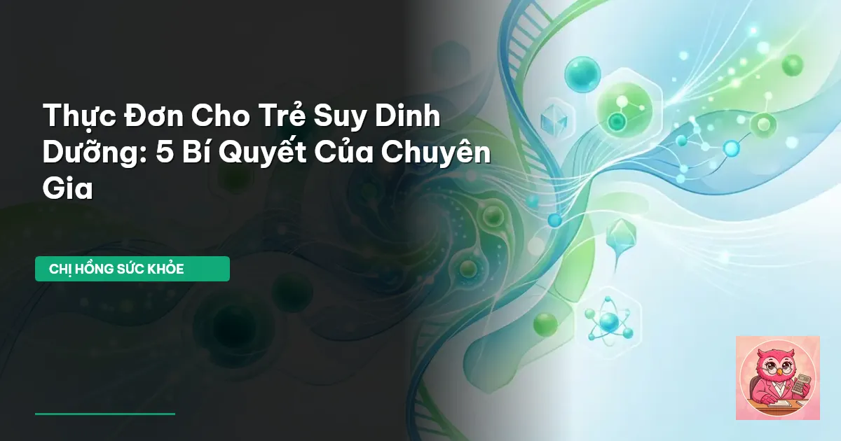 trẻ suy dinh dưỡng