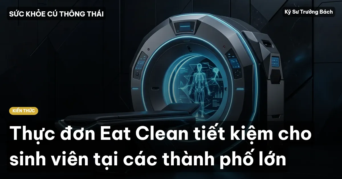 Thực đơn Eat Clean tiết kiệm cho sinh viên tại các thành phố lớn