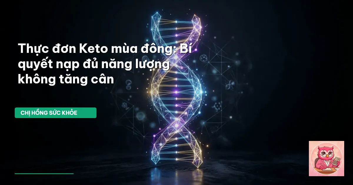 thực đơn keto mùa đông
