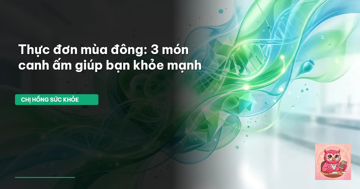 thực đơn mùa đông