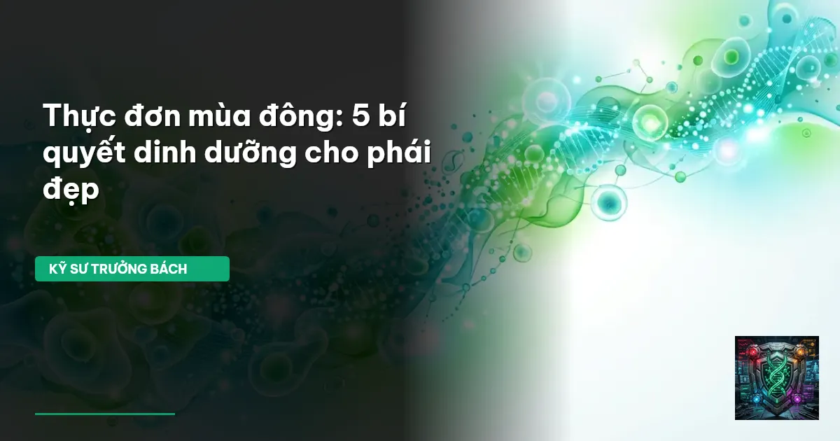 thực đơn mùa đông