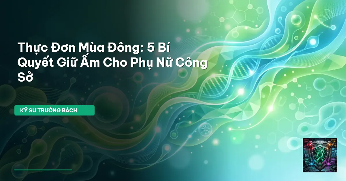 thực đơn mùa đông