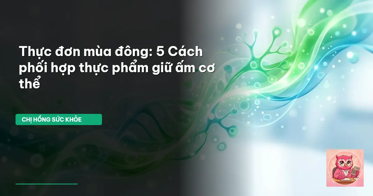 thực đơn mùa đông