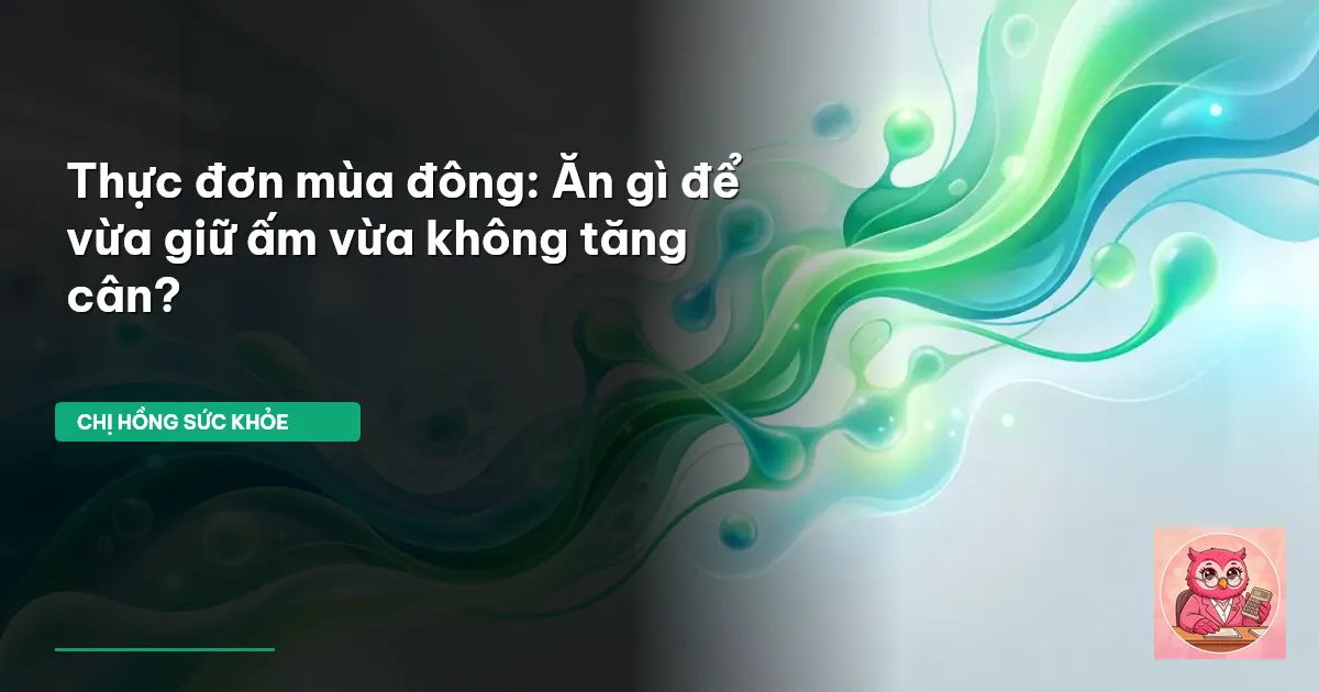 thực đơn mùa đông