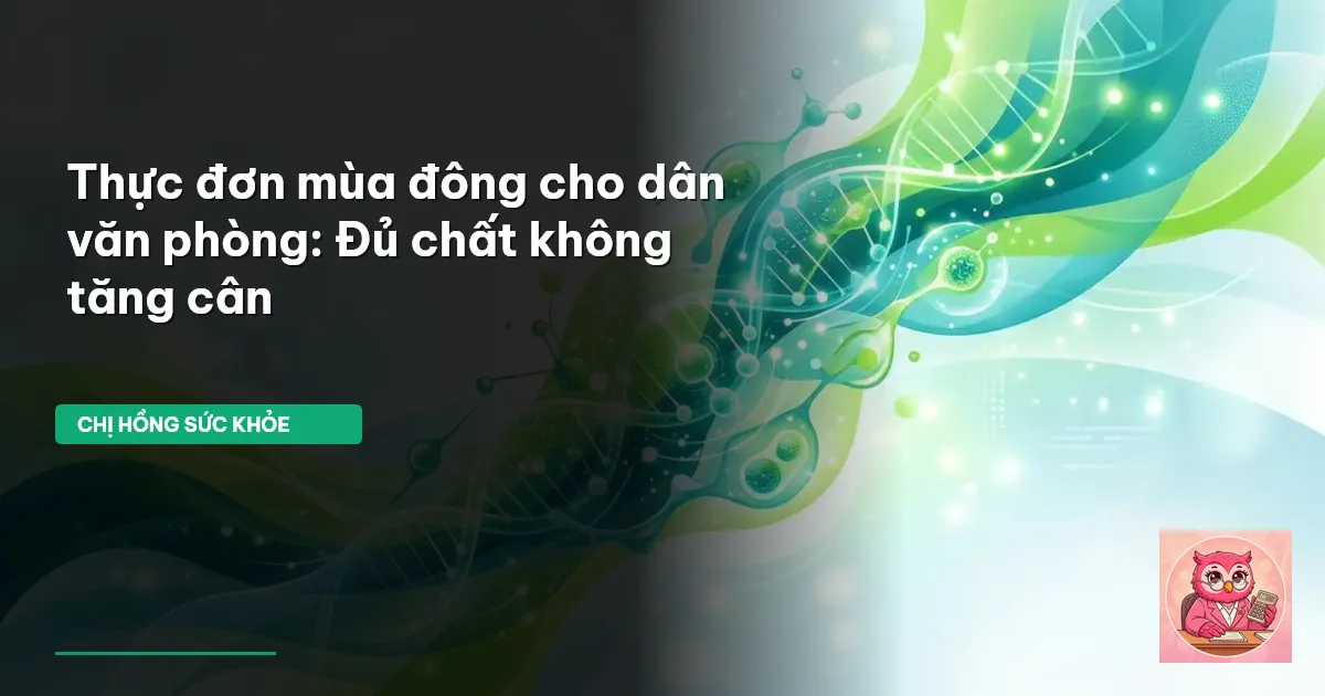 thực đơn mùa đông