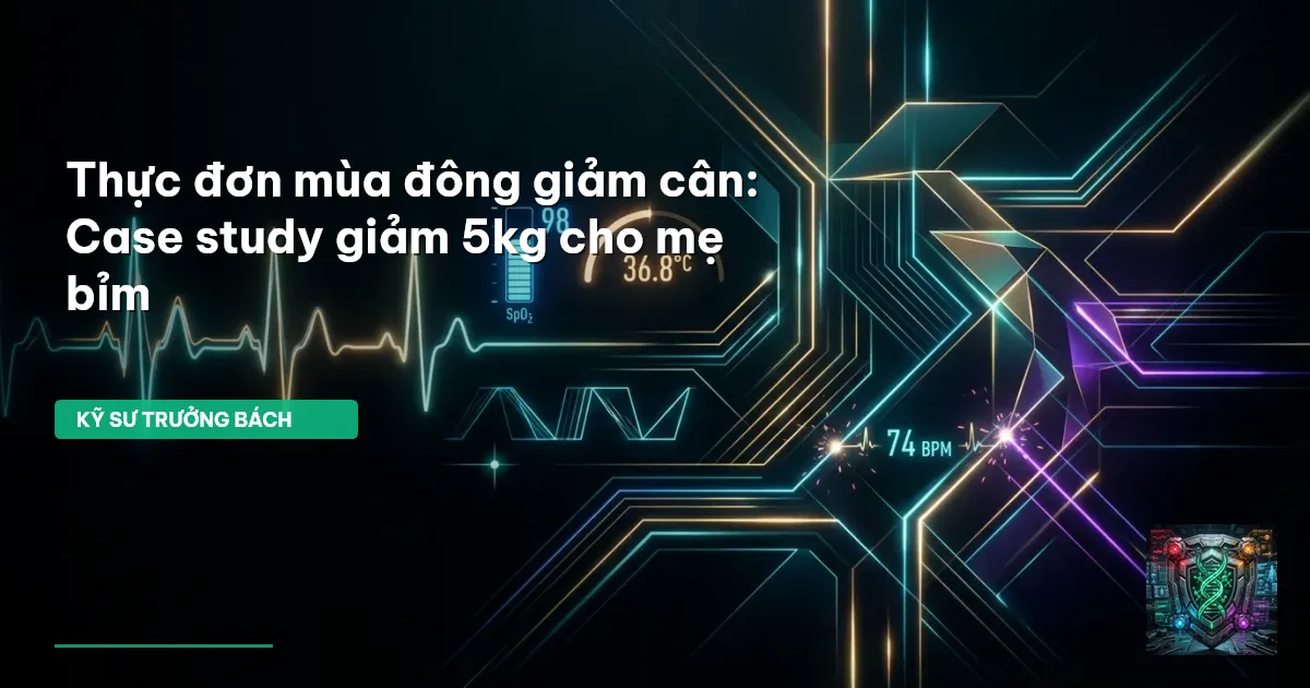 thực đơn mùa đông giảm cân